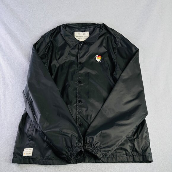Marine Layer Stinson Jacket XL Coach Retro Pelican San Fran Outerwear Windbreake - Picture 1 of 11
